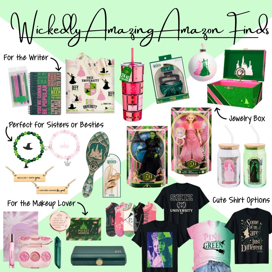 Perfect gifts for the Wicked fan! Wicked themed gifts! 

#LTKCyberWeek #LTKGiftGuide #LTKHoliday