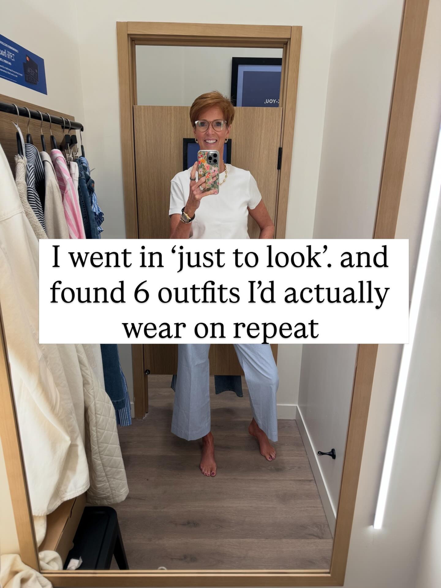 I went in with no plan… and walked out with 6 outfits I’d wear on repeat this spring

Want the links? Like, Follow & Comment SHOP and I’ll send links right to your DM.

These are the kinds of pieces I’m always looking for: ✔ easy to mix and match ✔ comfortable but still polished ✔ actually work in real life (not just on a hanger)

And the biggest win? Every single outfit is built from simple, wearable staples — nothing complicated, nothing overstyled.

If you’ve been feeling like your outfits are a little off lately, it’s usually not about buying more…it’s about finding pieces that work together better

This try-on gave me so many easy outfit ideas I know I’ll keep reaching for again and again.

Which one is your favorite — 1 through 6?

Save this so you have outfit ideas ready the next time you’re getting dressed.

#classicstyle #springoutfits #womenover40style #tallwomenstyle #everydayoutfits

#LTKOver40 #LTKTall #LTKootd