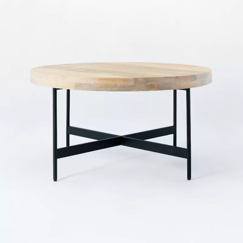 Wood coffee hot sale table target