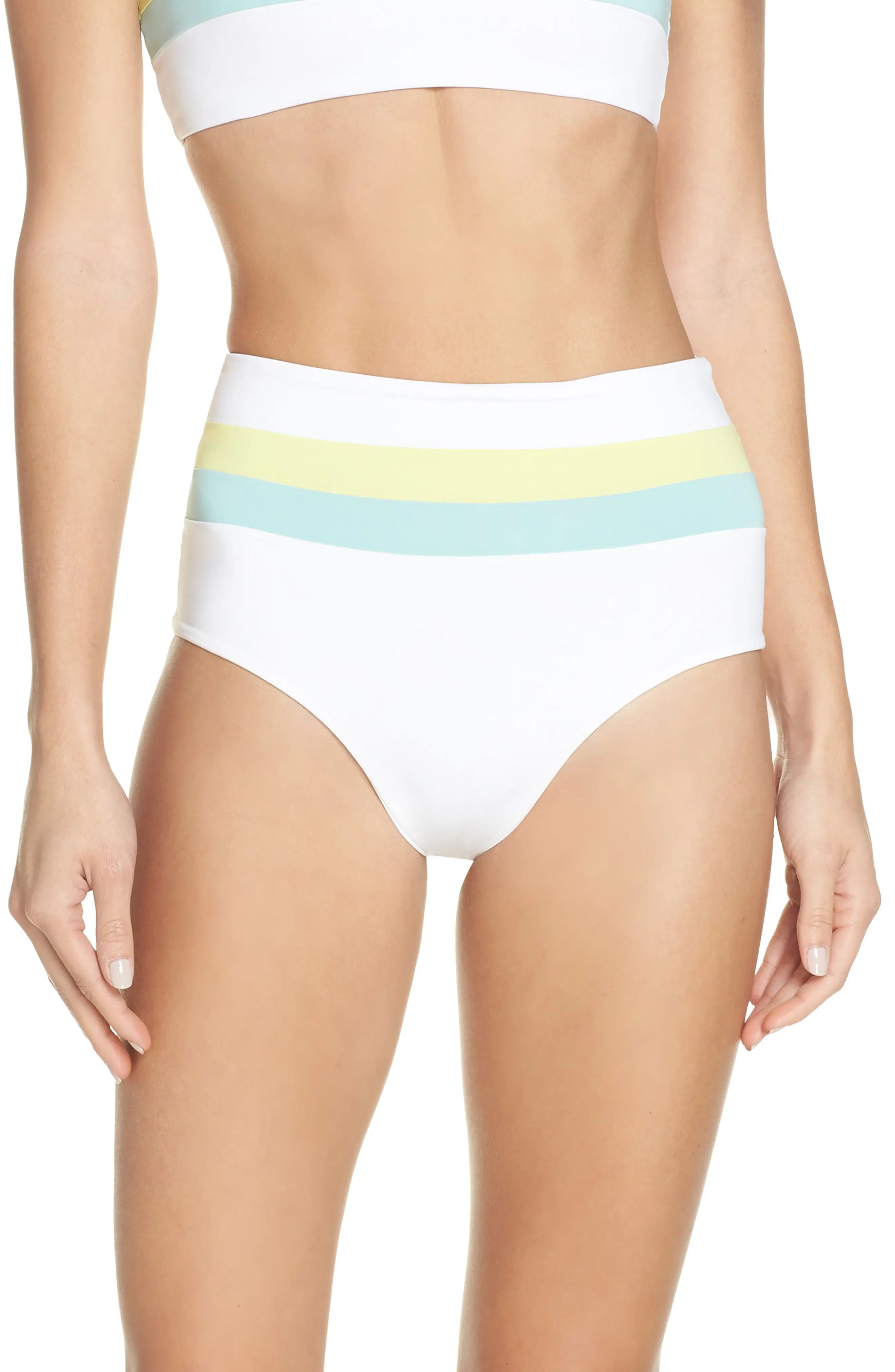 L Space Portia Reversible Colorblock Bikini Bottoms | Nordstrom
