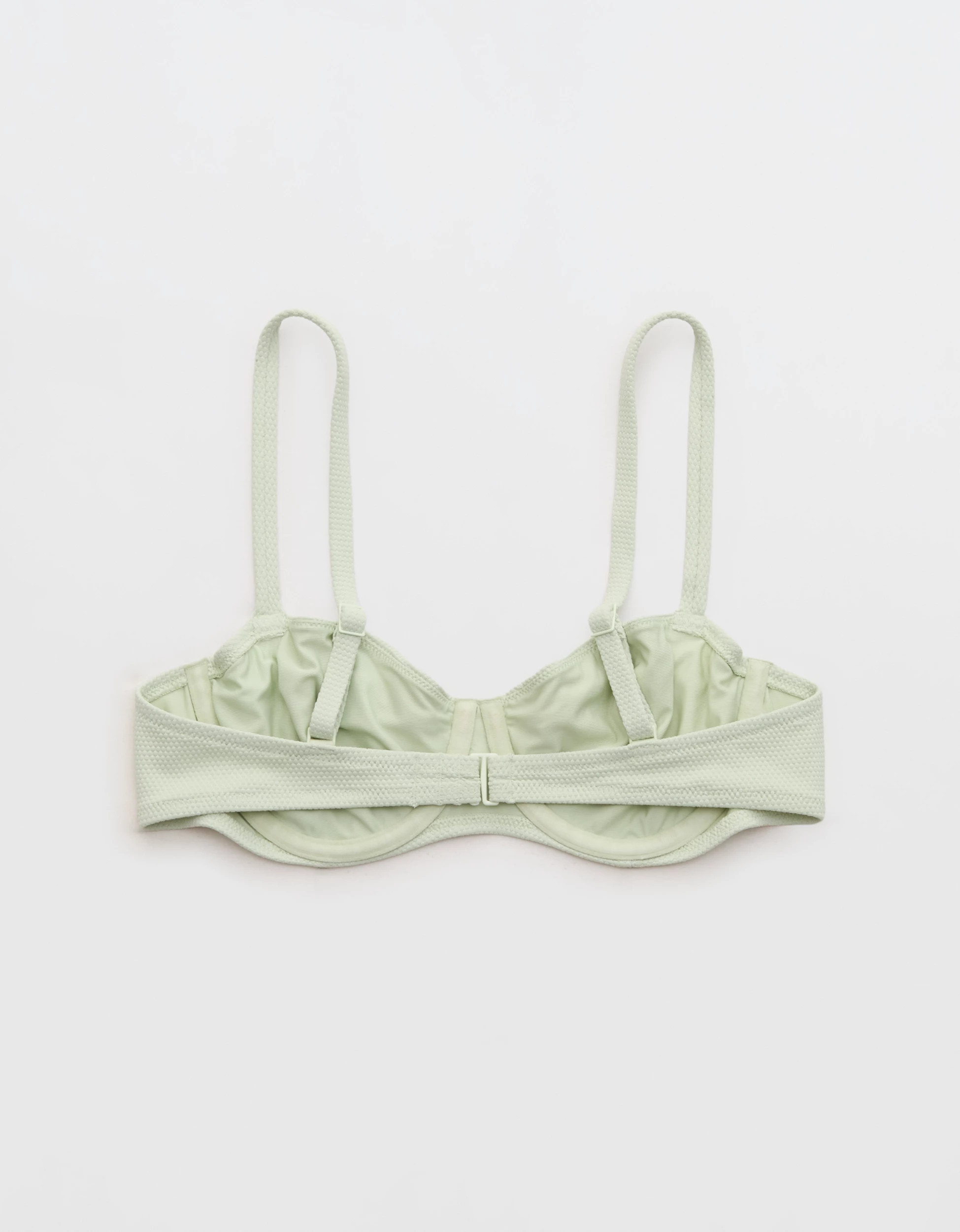 Aerie Pique Unlined Underwire Bikini Top | Aerie