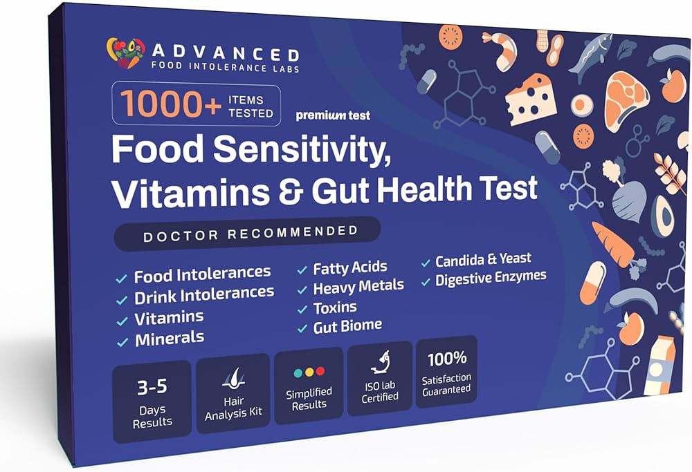 AFIL Premium 1000+ Items Test Kit, Food Sensitivity Test Kit for Adults & Kids, Gluten Intoleranc... | Amazon (US)