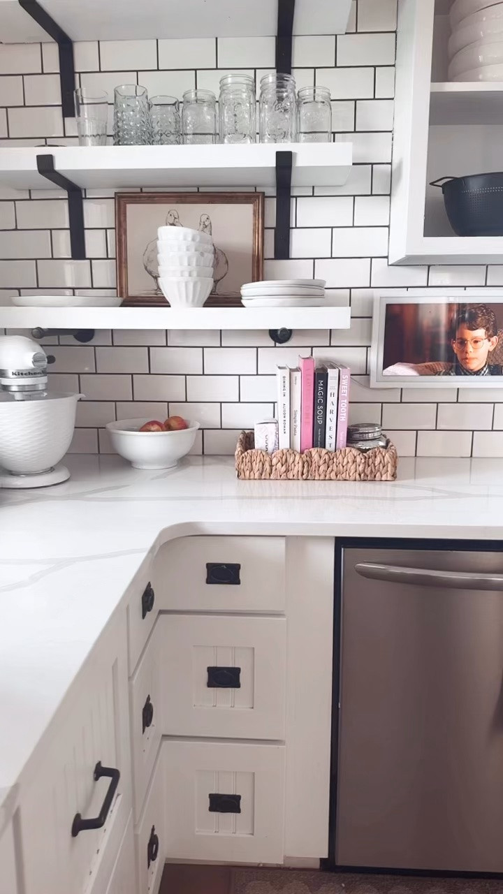 Echo show 15 and white frame a.k.a. kitchen TV! This is one of my favorite purchases from last year. It’s definitely worth it. You can watch movies so fun for fall in the holidays. You have a calendar. You have music recipes all the things.!

#LTKdayinmylife #LTKHome