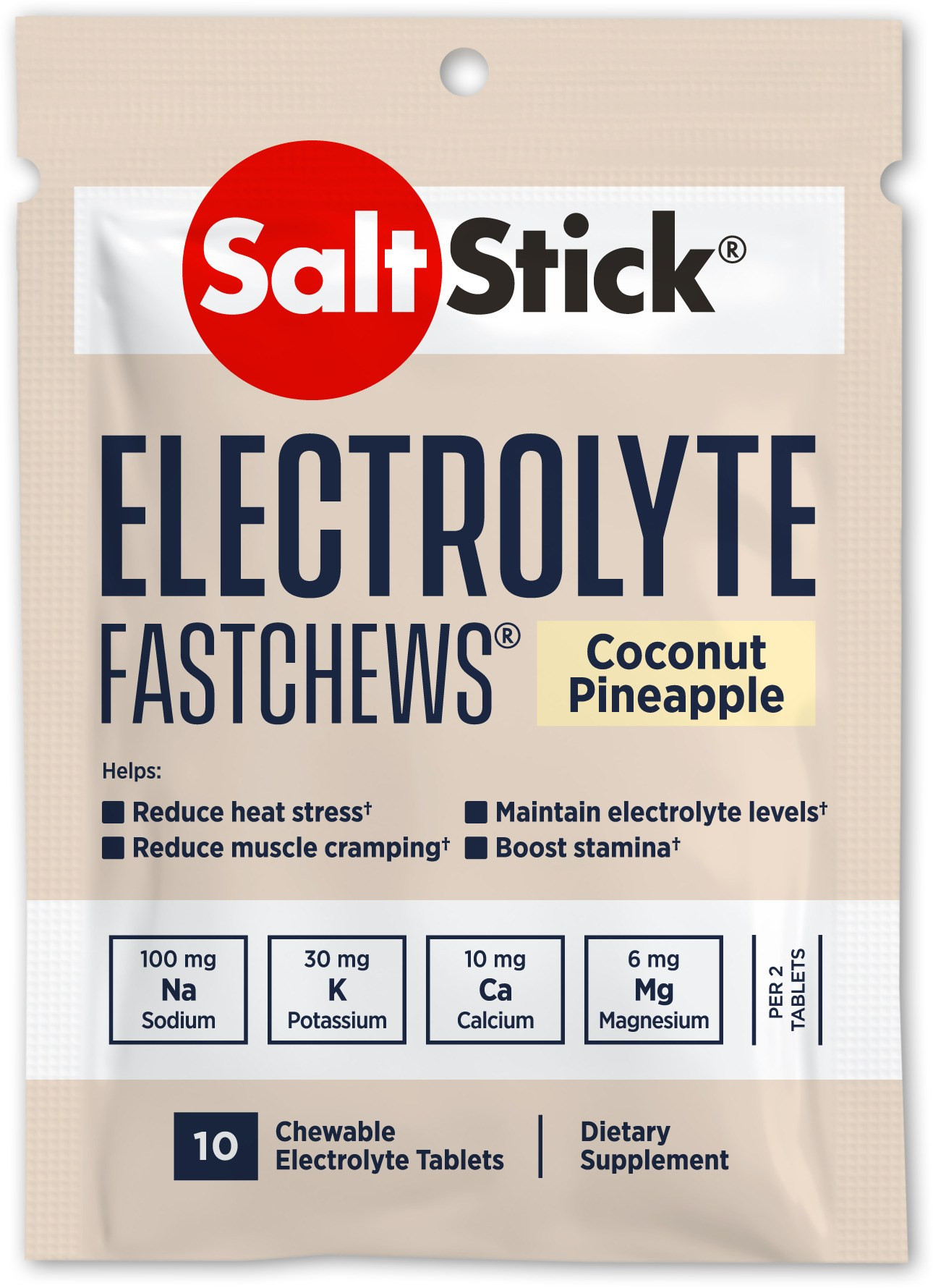 SaltStick Fastchews Chewable Electrolyte Tablets Coconut Pineapple | REI