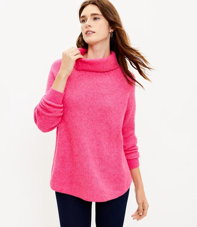 Cowl Neck Tunic Sweater | LOFT