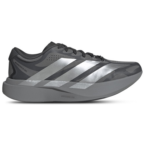 Mens adidas Adizero Evo SL - Running Shoes Gray Four/Silver Mtlc/Gray Six Size 7.5 | Champs Sports