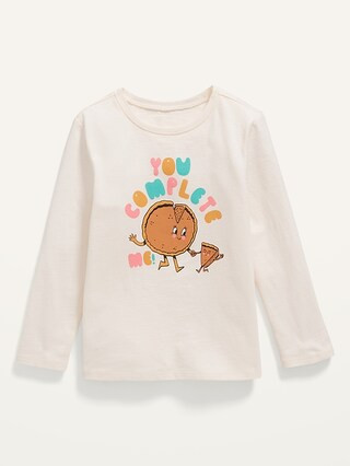 Unisex Long-Sleeve Thanksgiving-Graphic T-Shirt for Toddler | Old Navy (US)