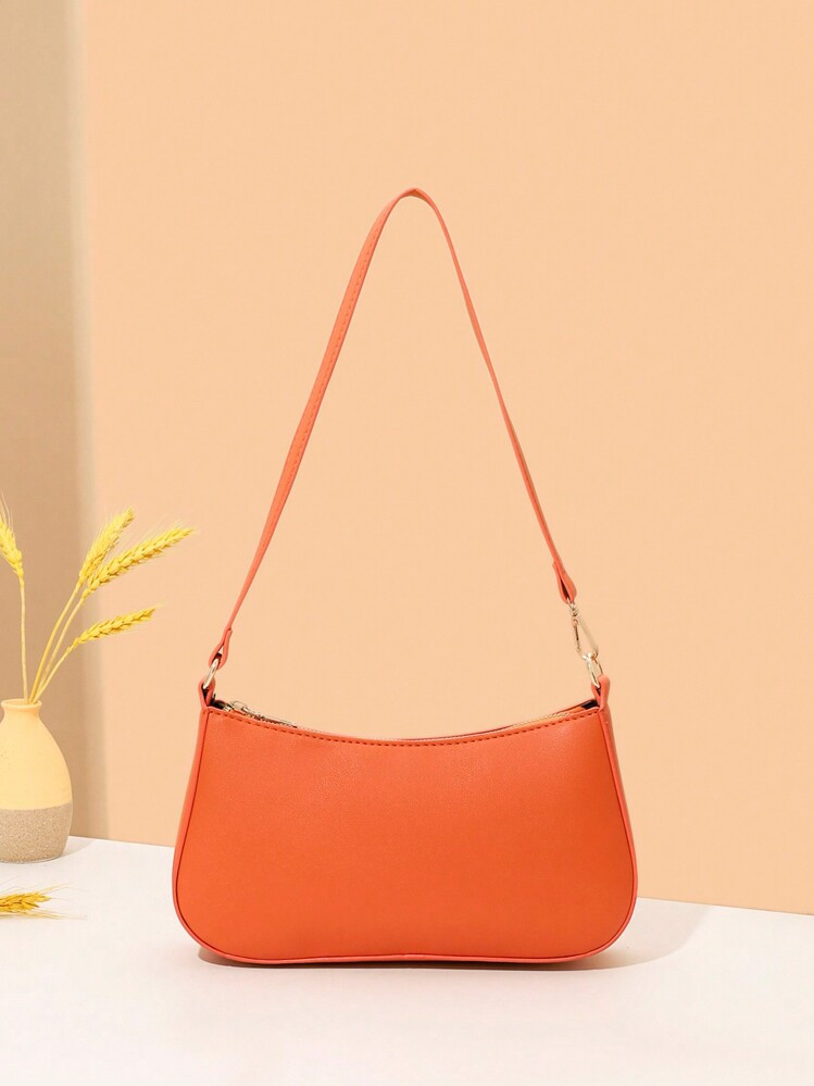 Women's Creative Fashion Unique Design Elegant Elegant Minimalist Underarm Shoulder Baguette Bag | SHEIN