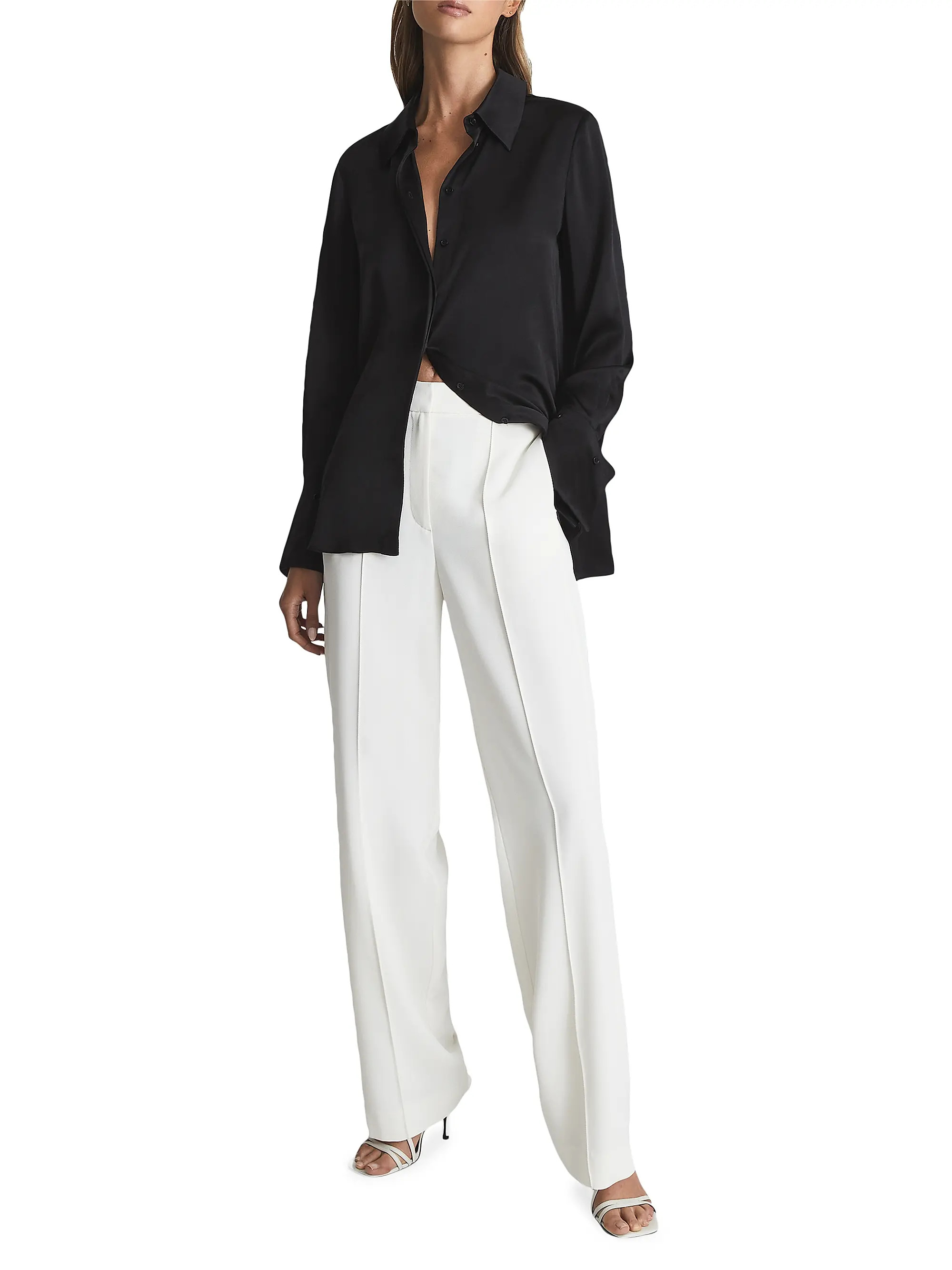 Haley Silk Button-Front Shirt | Saks Fifth Avenue
