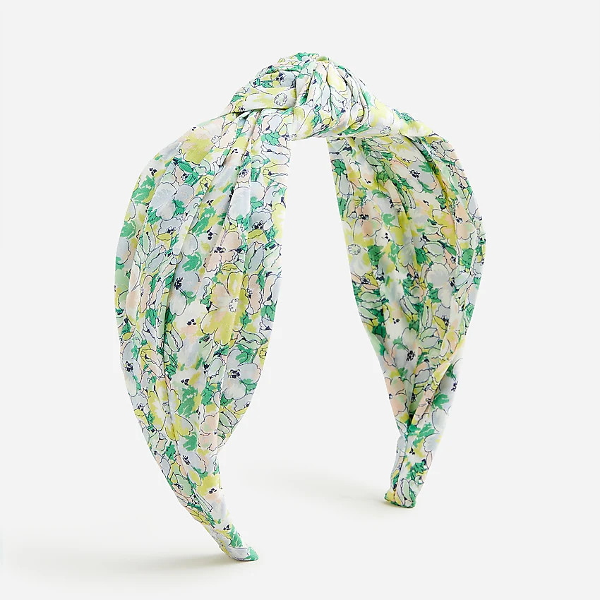 Knot headband in Liberty® fabrics | J. Crew US