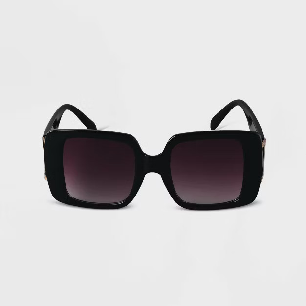 Women's Retro Square Sunglasses - A New Day™ | Target