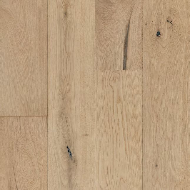 Bruce  America's Best Choice Dune Trail White Oak 7-in W x 3/8-in T x Varying Length Wirebrushed... | Lowe's