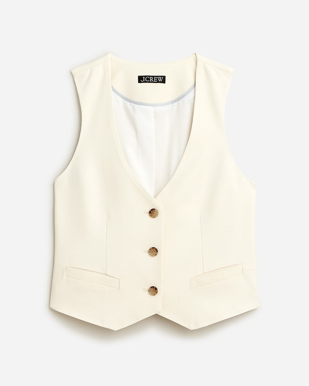 Classic-fit vest in city twill | J.Crew US