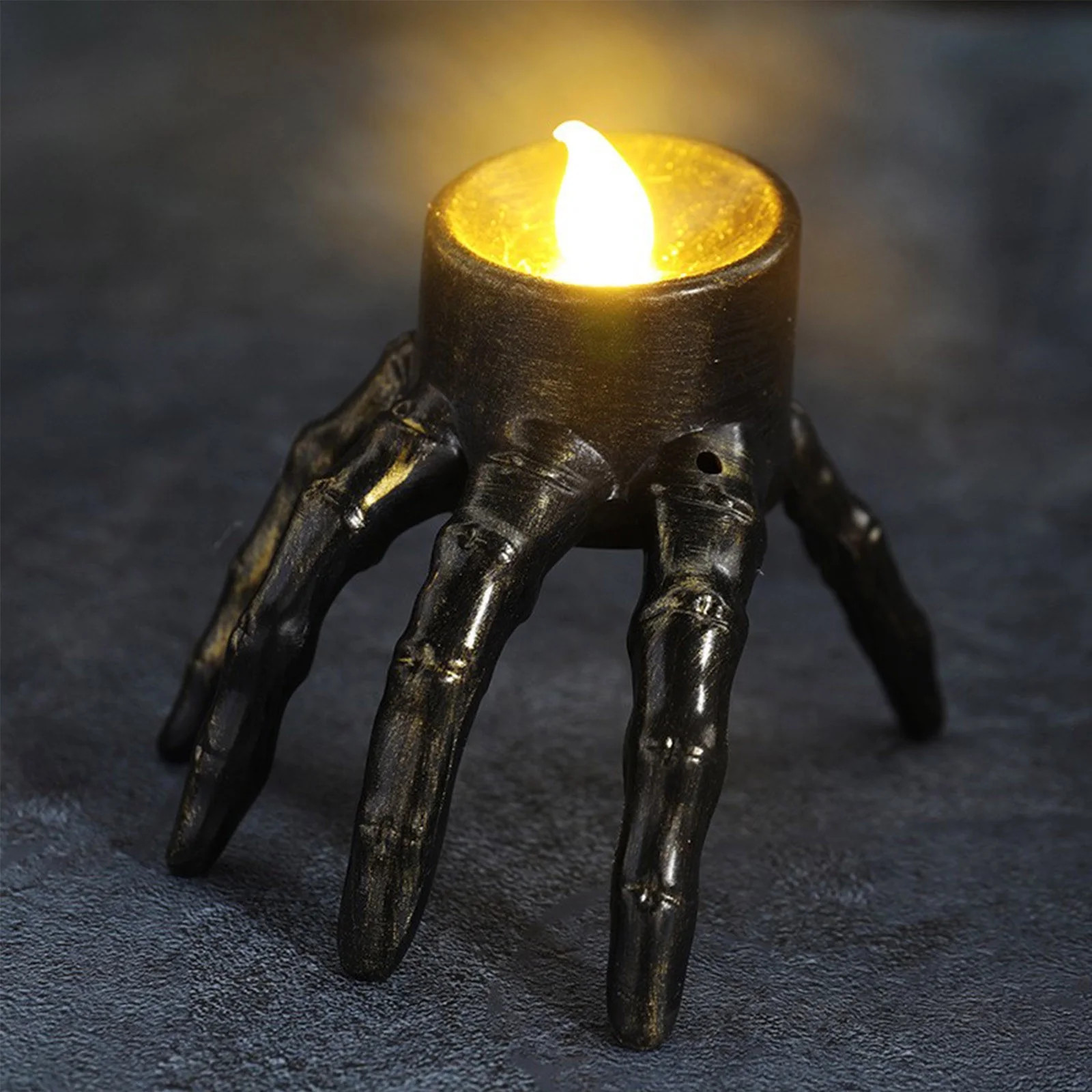 Lhrmh Halloween Decor - Spooky Skeleton Hand Flameless Candle Lamp for Haunted House and Party Se... | Walmart (US)