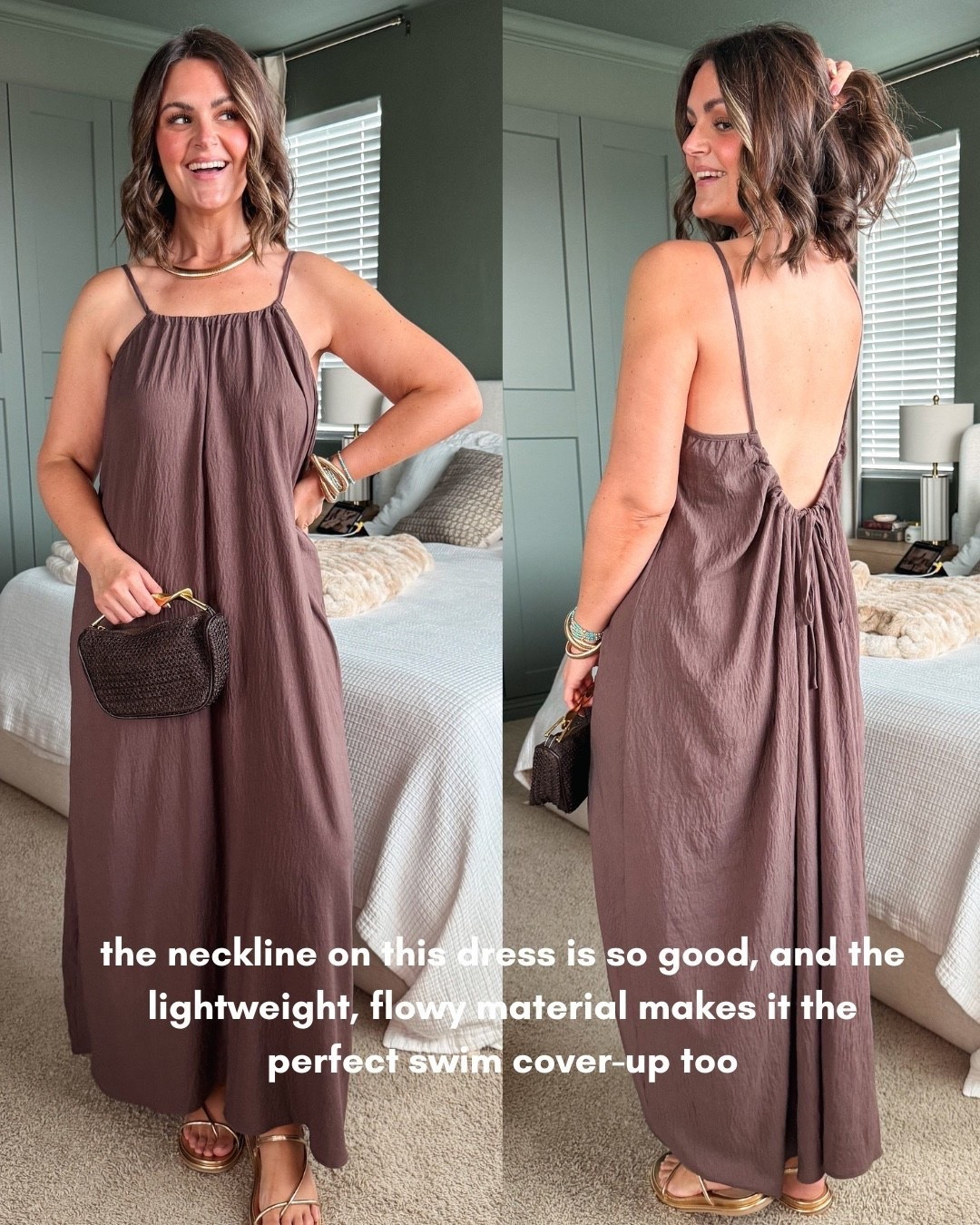 Vacation dress from Amazon ☀️ 

Brown, medium (size down!)

Amazon finds, size 12, midsize, resort wear, vacation dress, date night outfit, girls trip outfit, dresses under $50

#LTKootd #LTKSeasonal #LTKMidsize