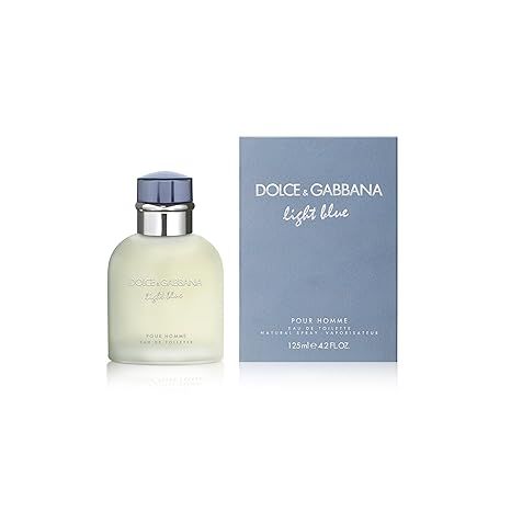 D & G Light Blue By Dolce & Gabbana For Men Eau De Toilette Spray, 4.2-Ounces | Amazon (US)