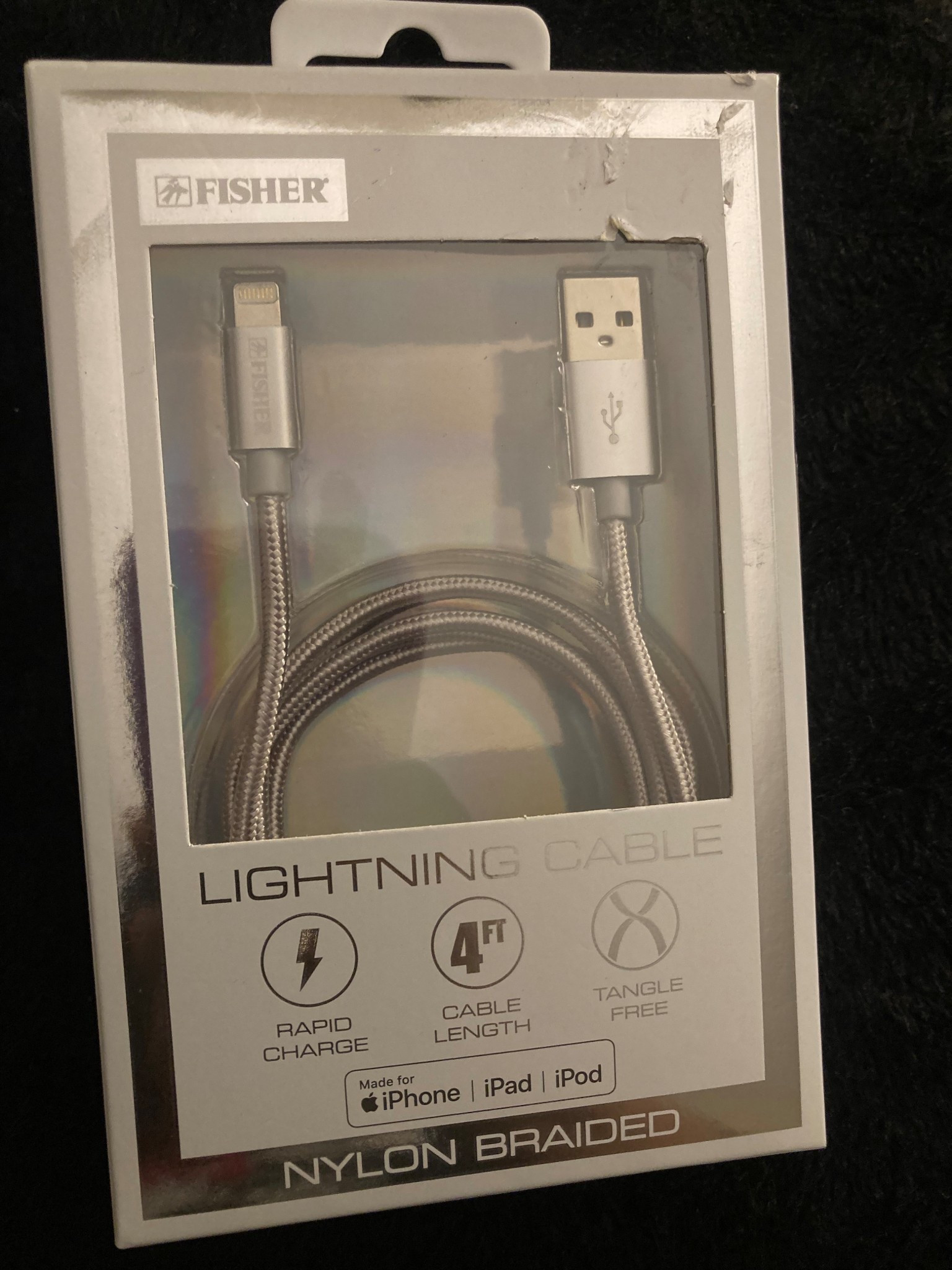 Fisher Lightening Cable Rapid Charge 

#LTKGiftGuide #LTKFindsUnder50