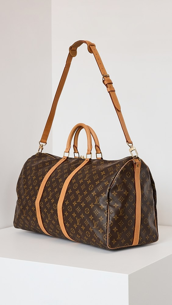 Shopbop Archive Louis Vuitton Keepall Bandouliere 55 Duffle Bag, Monogram | Shopbop | Shopbop