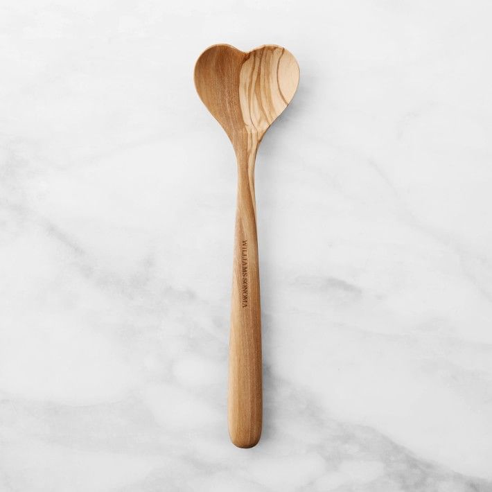 Williams Sonoma Olivewood Heart Spoon | Williams-Sonoma