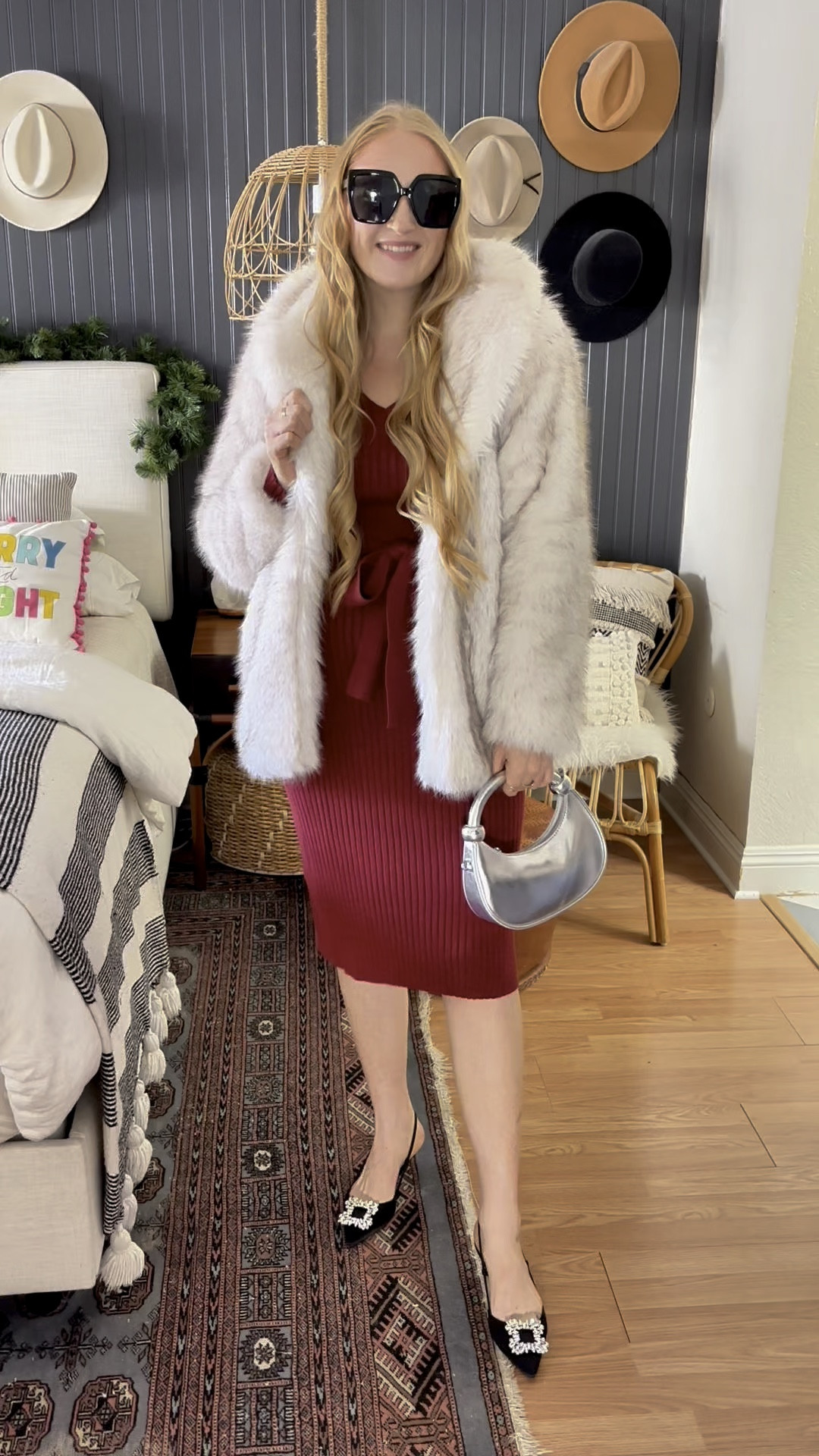 Two winter dresses styled for your holiday parties ✨ these knit dresses are super cute and comfy, add in a faux fur coat or leather trench, some boots or sparkly heels, bow earrings and silver or leopard purse! 

Wearing L in both dresses at 150 lbs and 5’7” for reference. 

Knit dress, silver purse, holiday dress, Christmas dress, New Year’s Eve outfit, Christmas party outfit, holiday party look, festive outfit, holiday look, Christmas dress, festive Christmas outfit, Christmas skirt, Christmas style, Christmas look, holiday style, holiday outfit, holiday look, Amazon holiday style, Target holiday funds, Target Christmas outfit, Target holiday outfit, fuzzy cardigan, holiday style, Christmas style, Christmas Eve look, leather trench coat

#LTKSeasonal #LTKParties #LTKHoliday