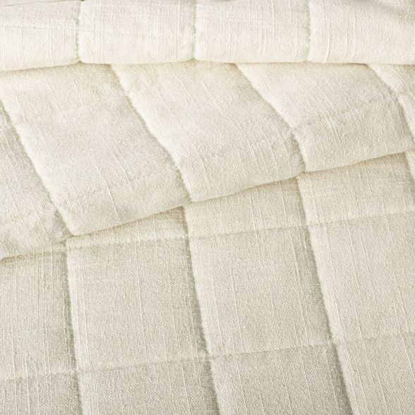 Heavyweight Linen Blend Quilt - Casaluna™ | Target