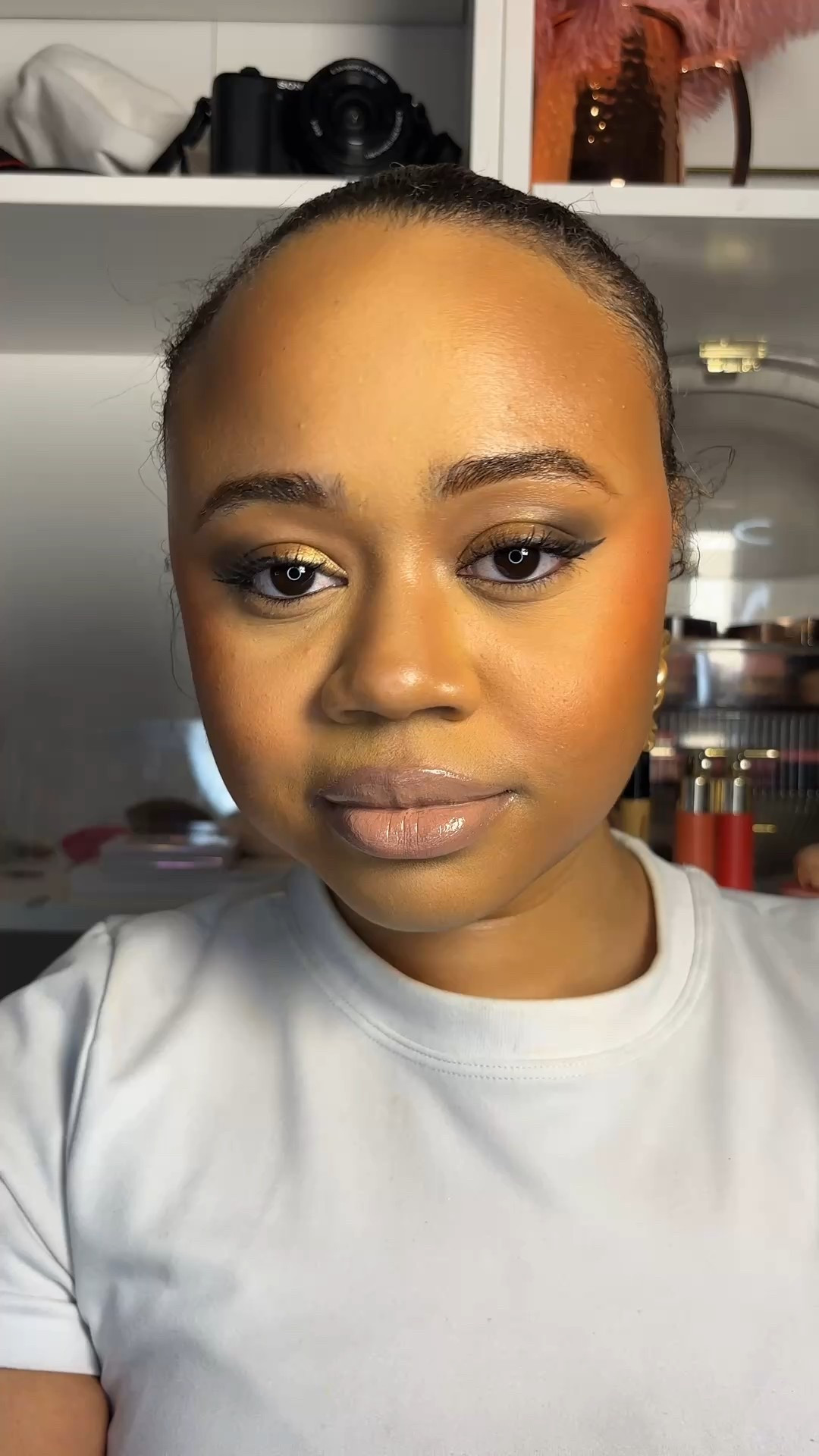 Do some makeup with me #makeuptutorial #makeup #grwmmakeup 