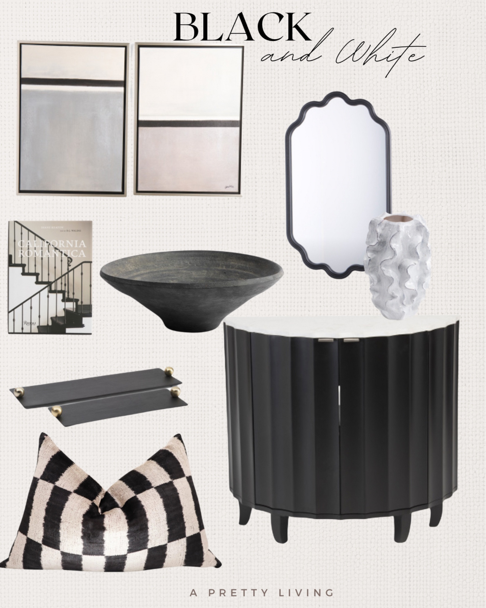 Black and White Decor 🖤








#decor #homesdecor #decorforless #pillow #furniture #mirror #artwork 

#LTKHome #LTKSaleAlert #LTKFindsUnder100