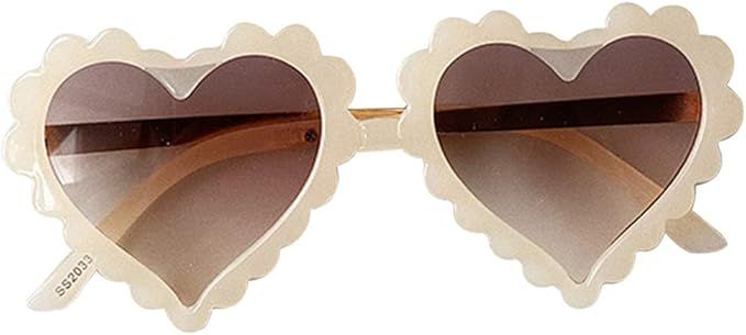 Kids Toddler Baby Girl Boy Heart Shaped Anti-UV Sunglasses, Eyewear Glasses for Party Photography... | Amazon (US)