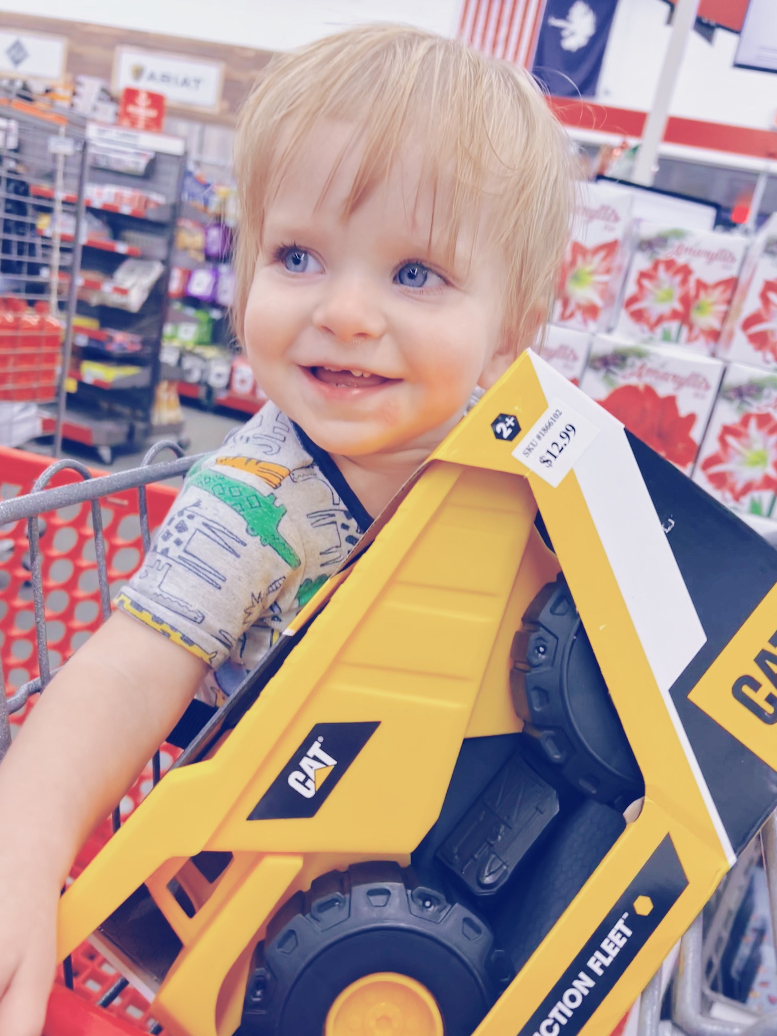 Did some sunset country night drivin’ and a tractor supply run - where Judson got a new toy hehe 🚧 … boys and their trucks - as Wes says, “it’s in their DNA” lol! 🫶🏽 

#LTKbaby #LTKfamily #LTKSeasonal
