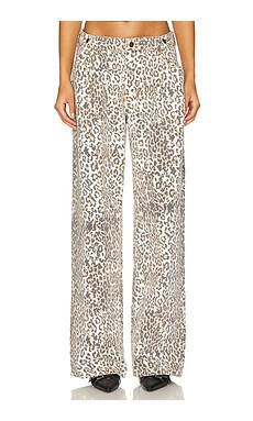 LIONESS She's All That Jean in Leopard Fade from Revolve.com | Revolve Clothing (Global)