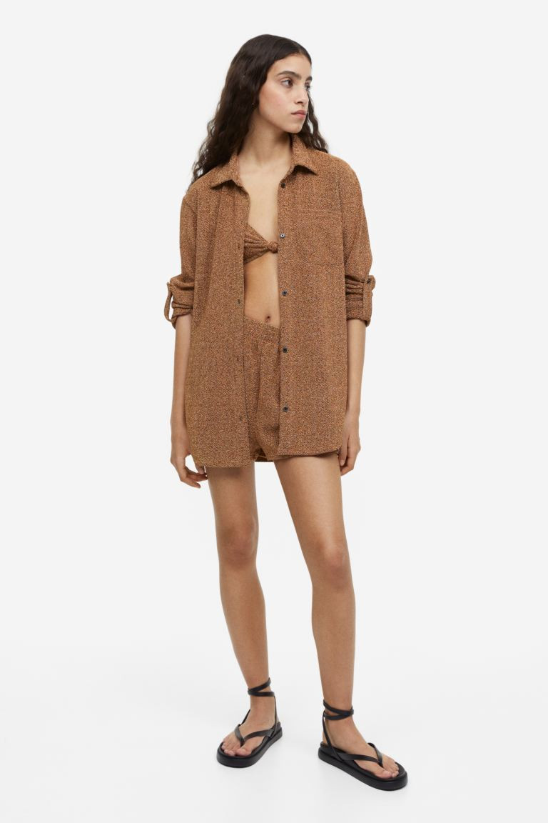 Strandshorts In Metallic | H&M (DE, AT, CH, NL, FI)