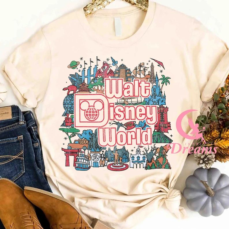 Vintage Walt Disney World Shirt Disney Retro Shirt Disney | Etsy | Etsy (US)
