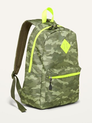 Patterned Canvas Backpack For Kids | Old Navy (US)