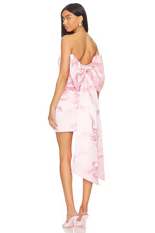 LoveShackFancy Rhoswen Dress in Candy Pink from Revolve.com | Revolve Clothing (Global)