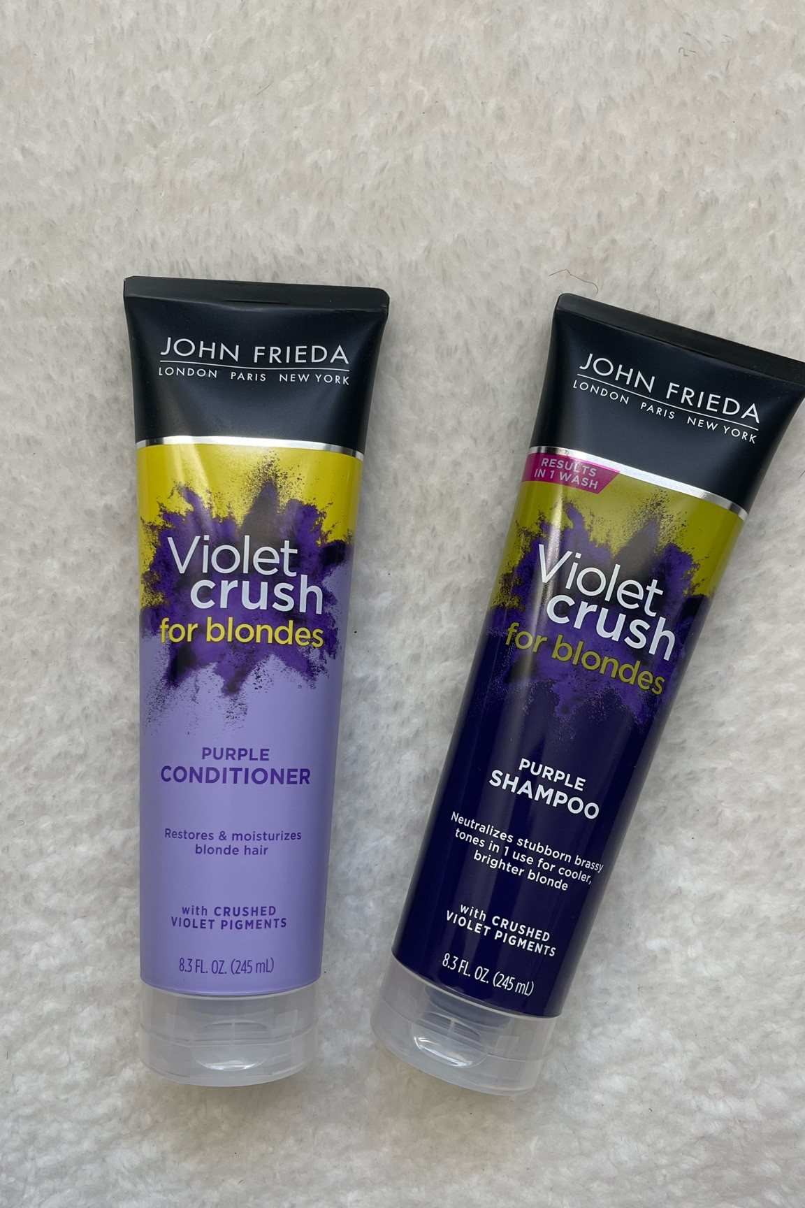 Purple shampoo and conditioner 

#LTKstyletip #LTKbeauty #LTKSale
