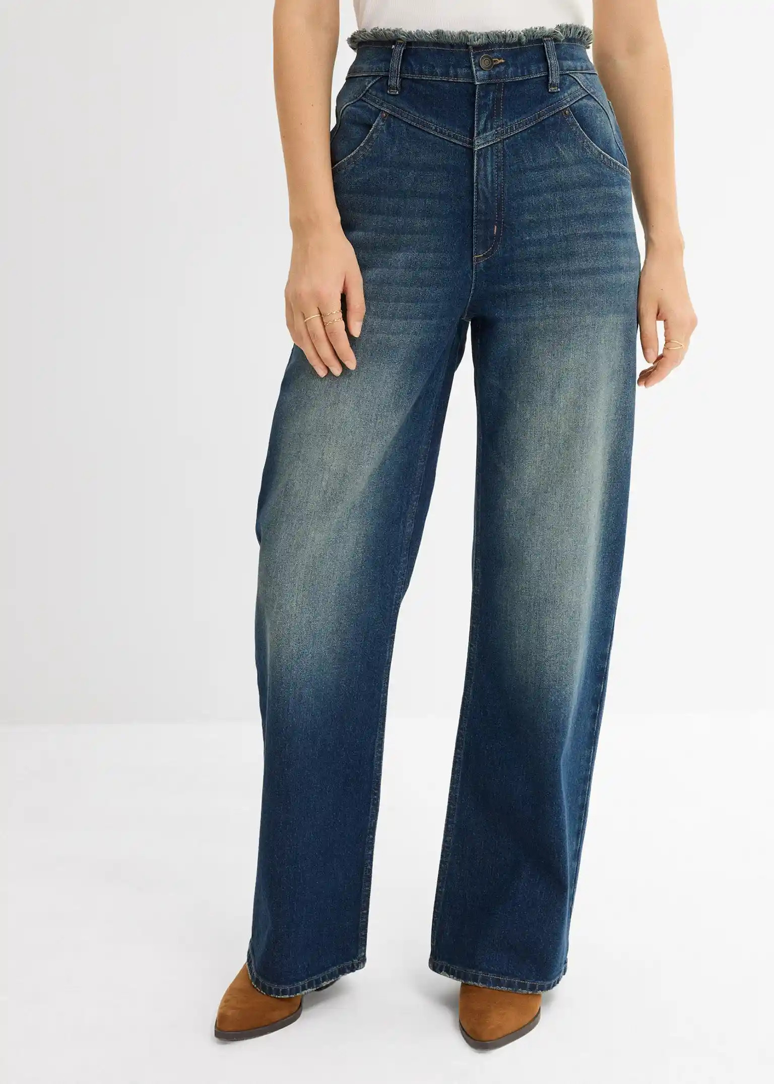Straight-Jeans High Waist | Bonprix DE