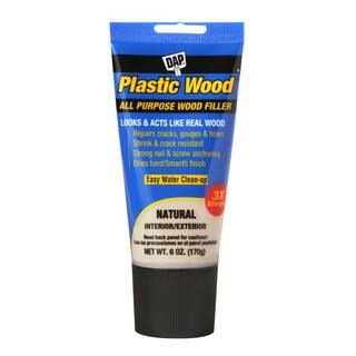 DAP Plastic Wood 6 oz. Natural Latex Wood Filler 00581 | The Home Depot