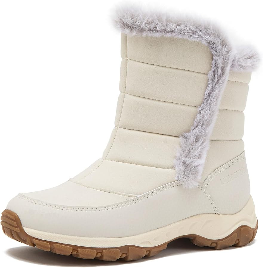 Lands' End Expedition Warmest Waterproof No Tie Kids Snow Boots for Boys and Girls - Insulated Wi... | Amazon (US)