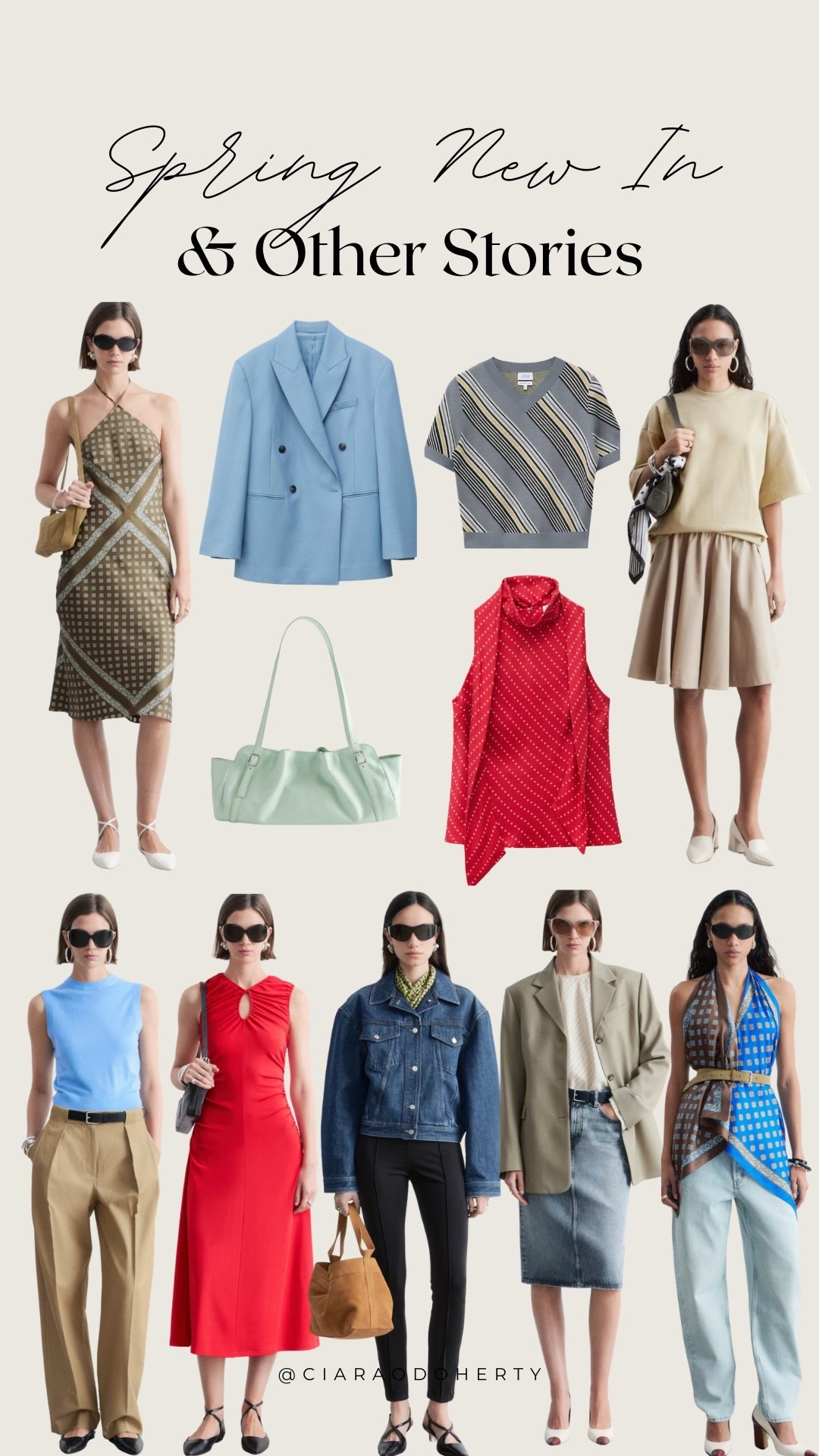 Spring New In: & Other Stories

& other stories, jeans, spring new in, blue blazer, striped top, scarf top, skirt, denim jacket, red dress, silk dress, leather bag, trousers, stripe jumper, tshirt

#LTKireland #LTKeurope #LTKspring