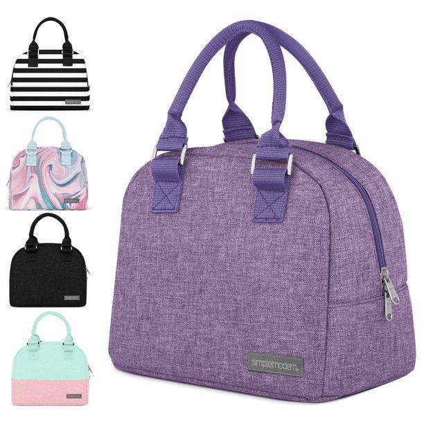Simple Modern 5L Very Mia Lunch Bag for Women - Purple Insulated Lunch Box -Lilac - Walmart.com | Walmart (US)