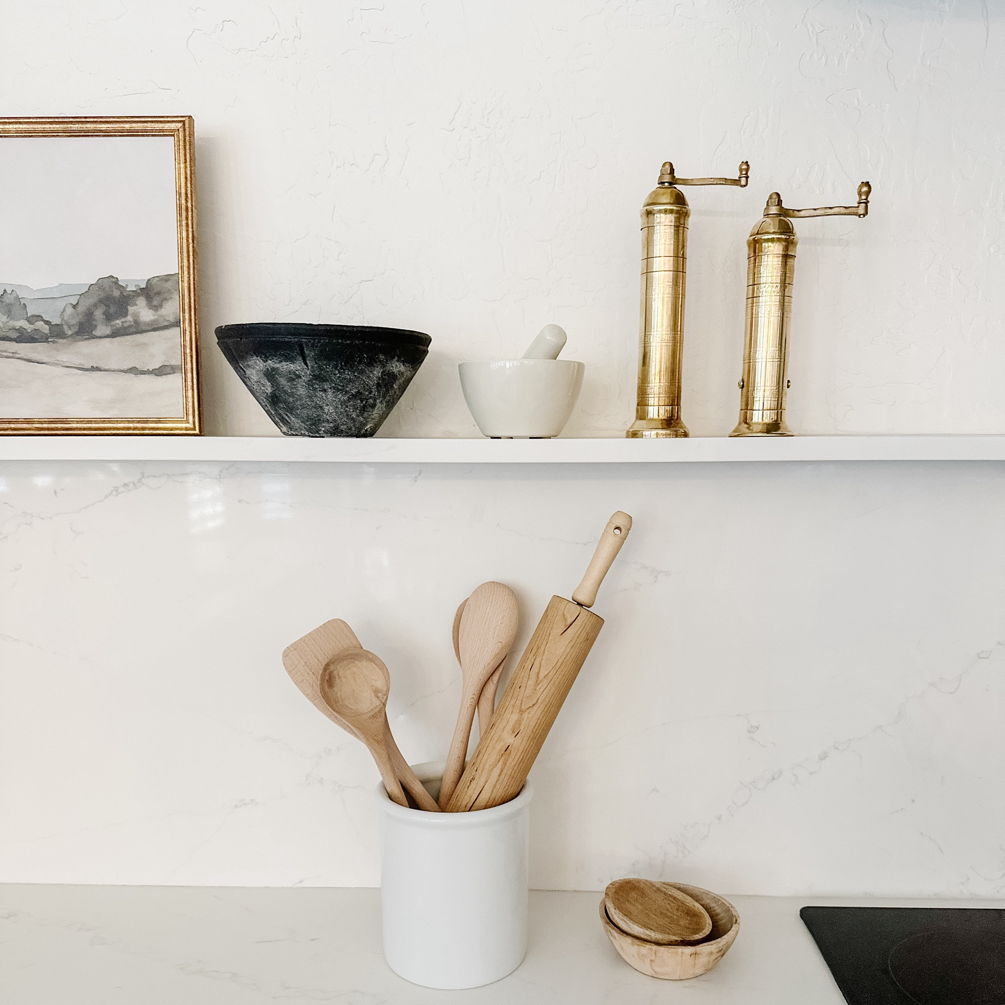Christmas Gift for the chef in your life! These brass salt and pepper mills make a beautiful gift this holiday season! #christmasgift #kitchengifts 

#LTKfindsunder100 #LTKhome #LTKGiftGuide