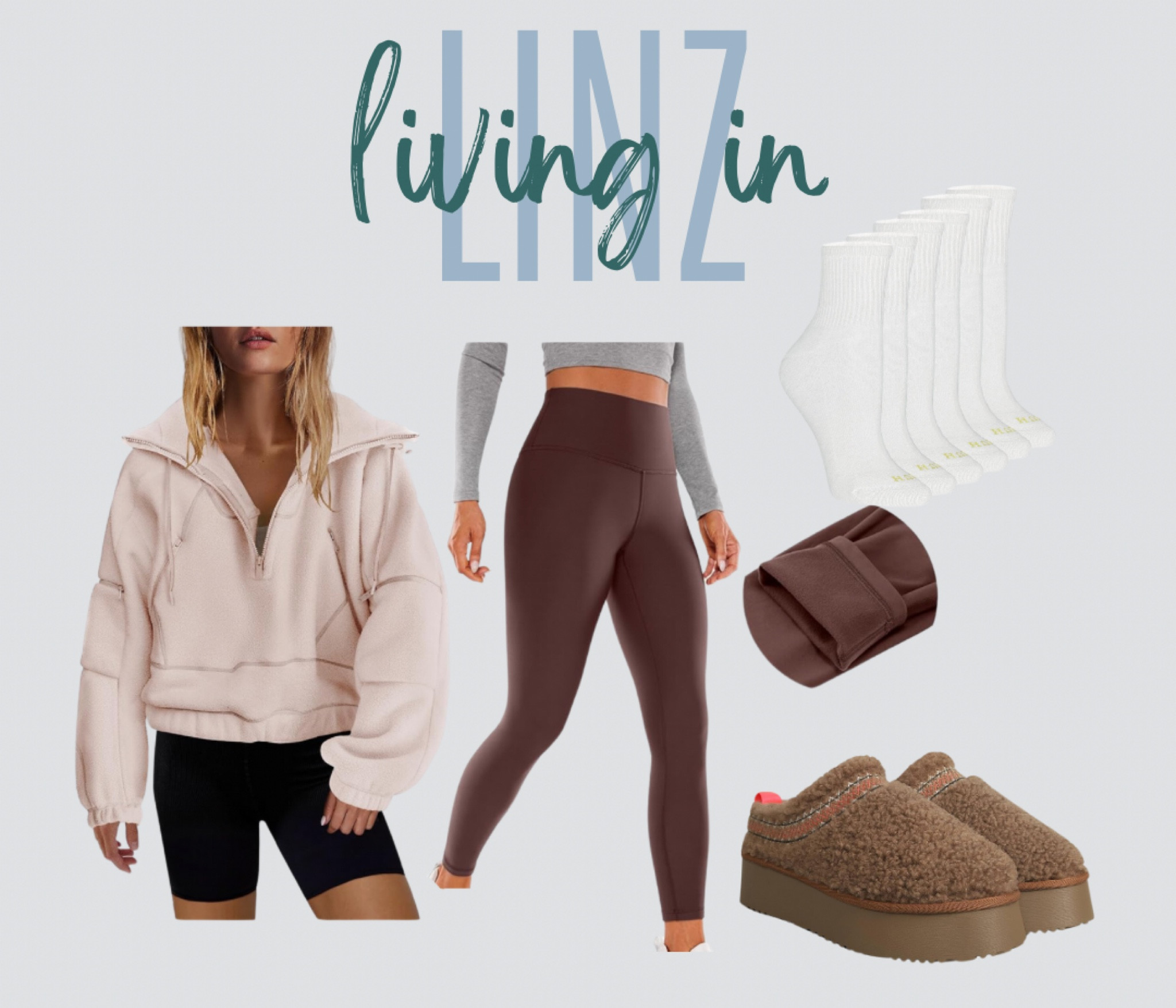 Winter outfit to live in! 

Amazon outfit, activewear, mom outfit, free people look for less, sweatshirt for leggings, sherpa boots, Ugg look for less, boot socks, pullovers, Amazon pullover, women’s outfit, winter outfit, 

#LTKStyleTip #LTKFindsUnder50 #LTKActive