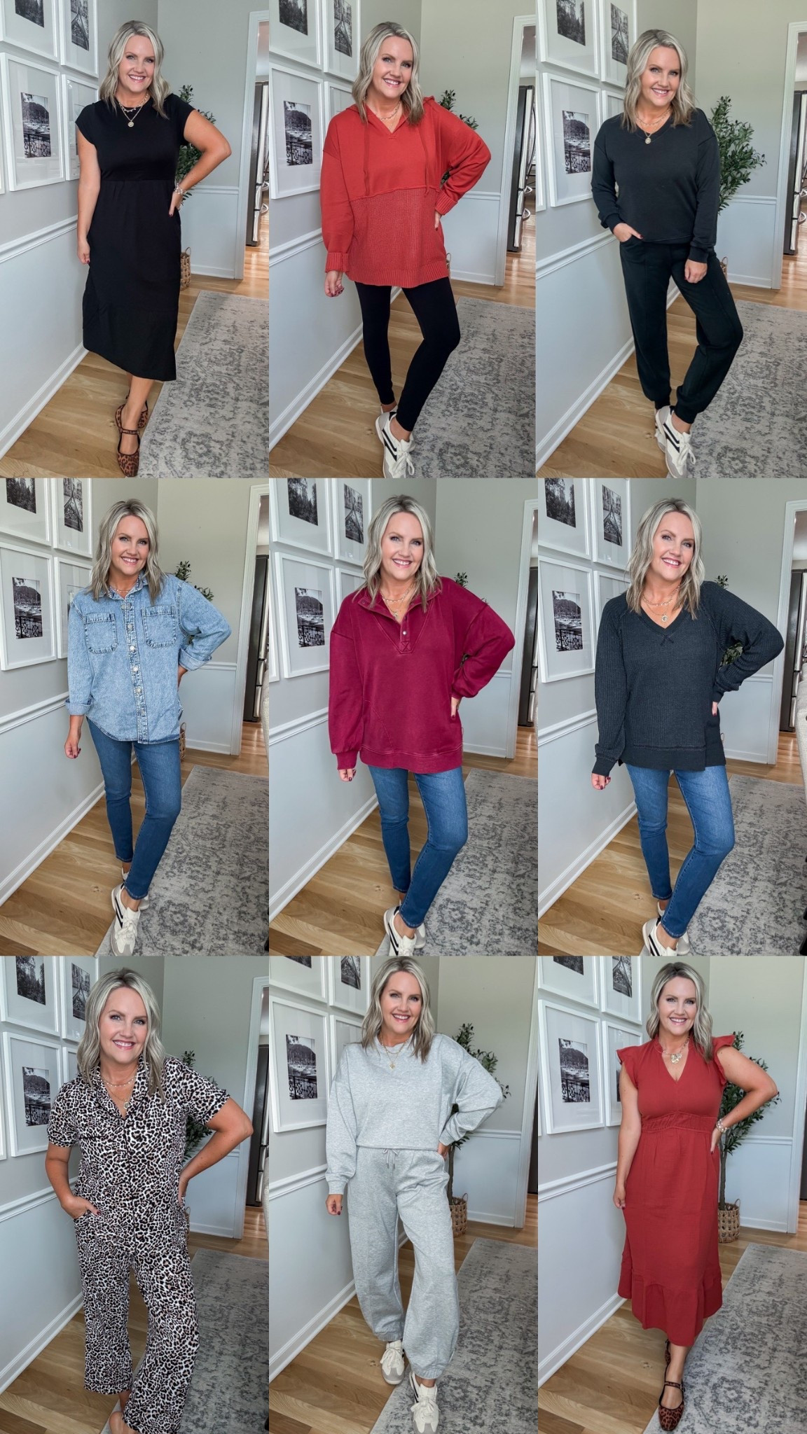 Recent Walmart faves! Fall fashion new arrivals 🍂🍁
Dresses, sets, denim and pjs- size small (tts)
I sized up in the sweater hoodie, sweatshirt & waffle knit tunic 

#LTKStyleTip #LTKSeasonal #LTKFindsUnder50