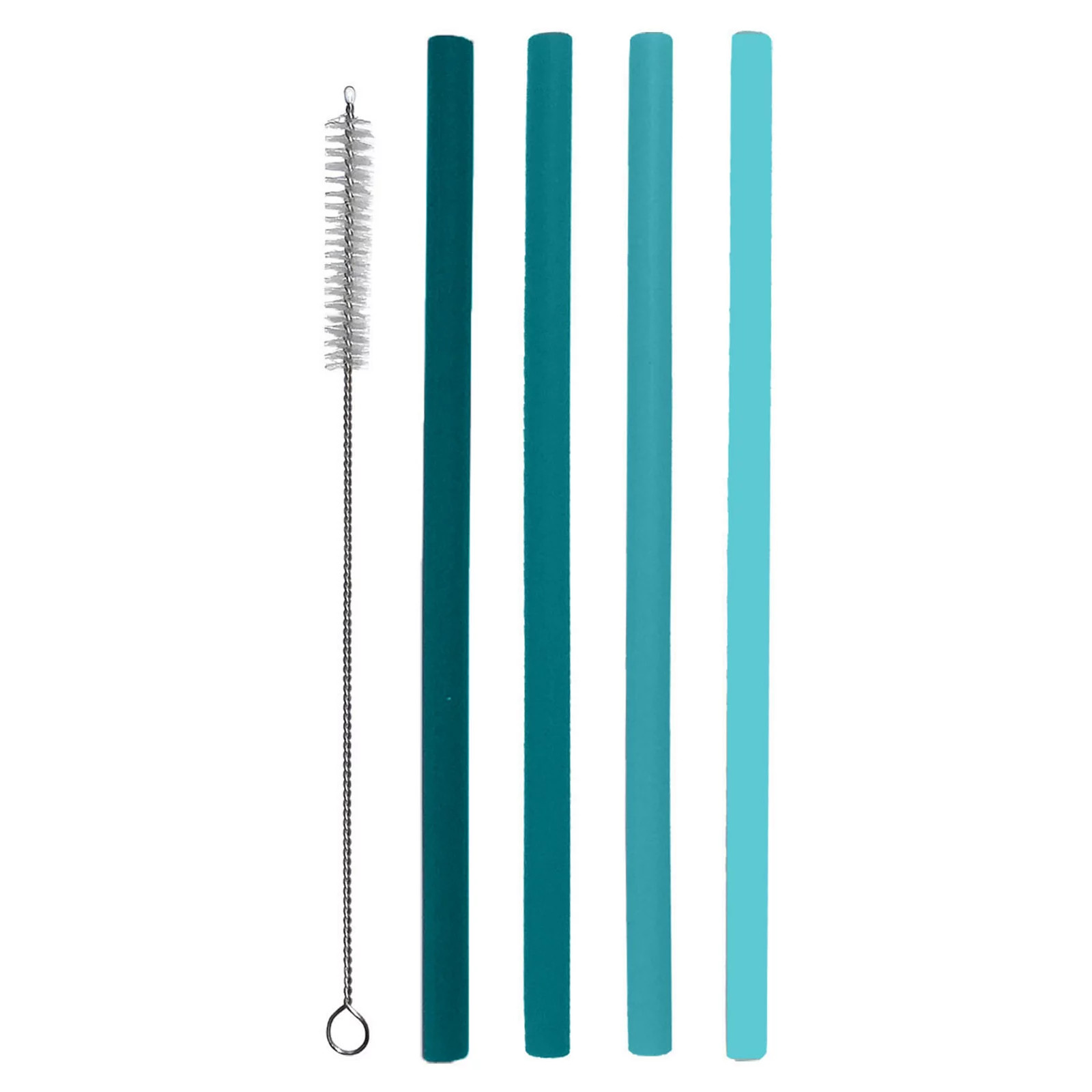 Food Network 5-pc. Aqua Smoothie Straw Set, Turquoise/Blue | Kohl's