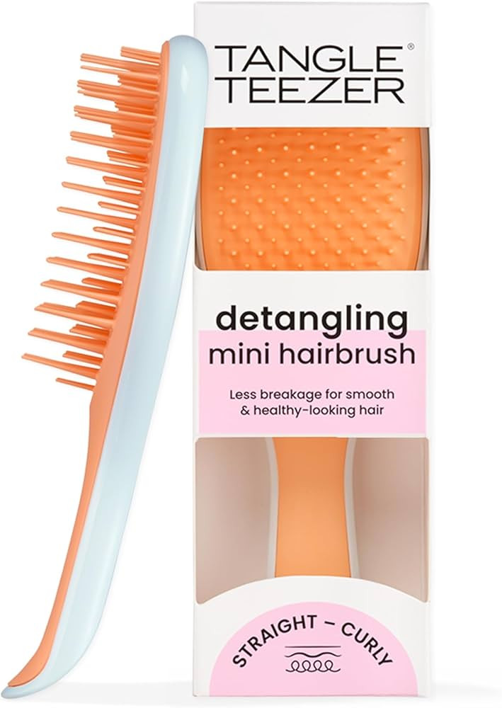 Tangle Teezer Ultimate Detangler Hairbrush, Eliminates Knots & Reduces Breakage, Mini Hair Brush ... | Amazon (US)