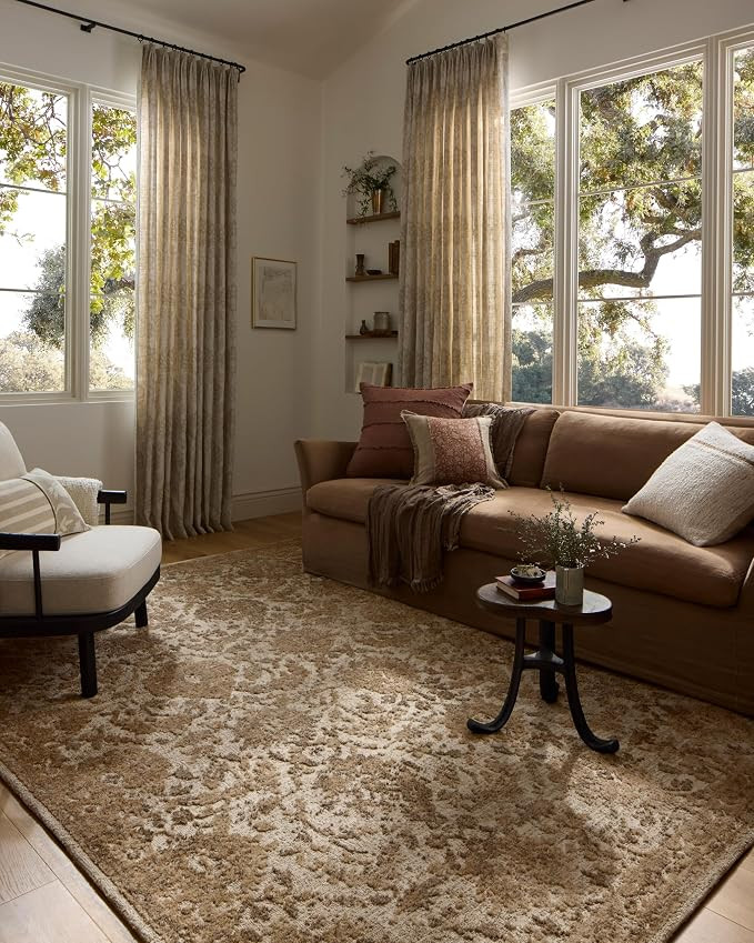 Easy-to-Clean Area Rug: The Percival Collection is an easy-to-clean area rug with a traditional d... | Amazon (US)