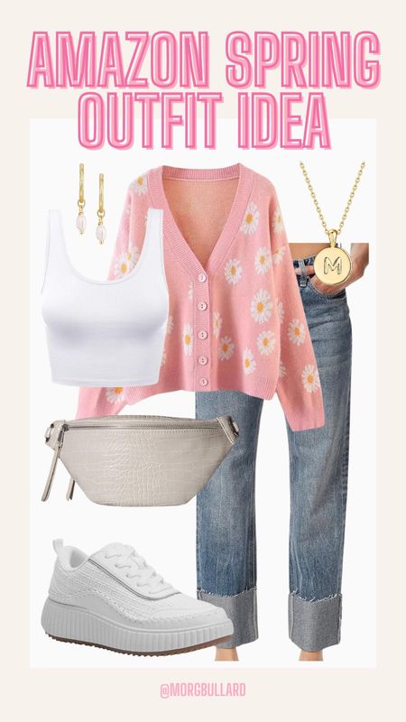 Flower Sweater | Cardigan | Spring Outfit | Spring Look | Spring Fashion | Amazon Fashion 

#LTKfindsunder50 #LTKfindsunder100 #LTKstyletip