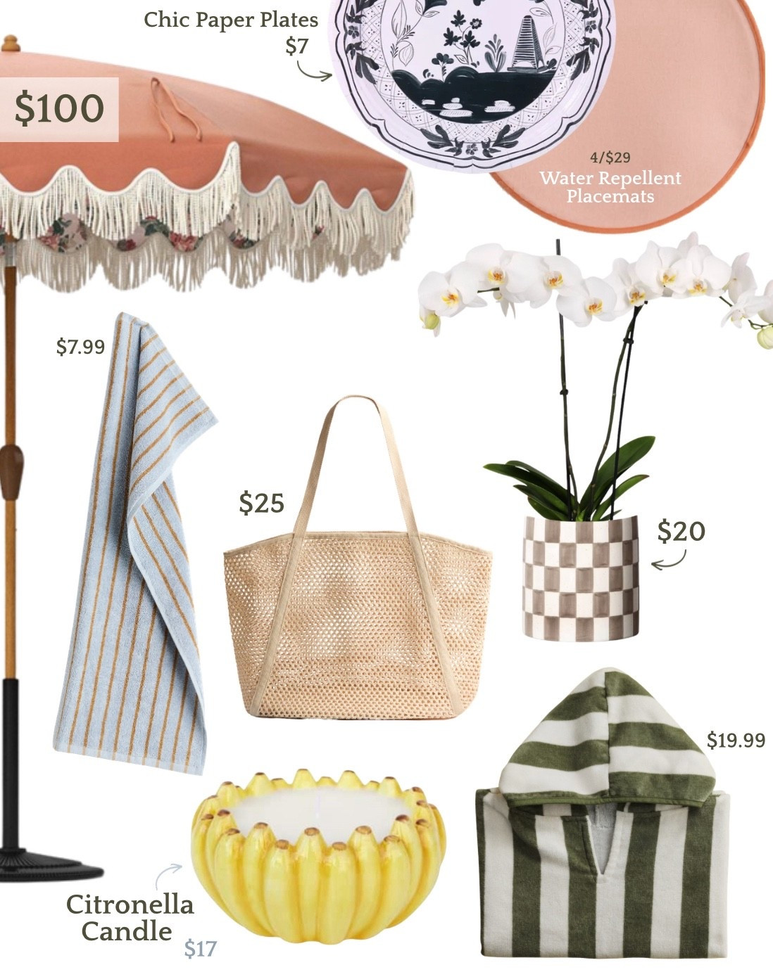 Chic outdoor and summer entertaining on a budget! 

#LTKSwim #LTKHome #LTKMothersDay