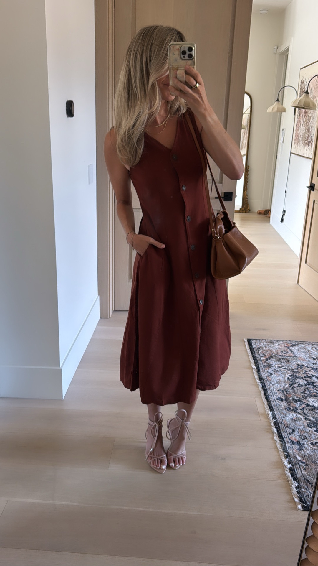 This $24 linen dress looks so expensive but is affordable! It’s classic and chic and I just love it so much! ￼

#LTKootd