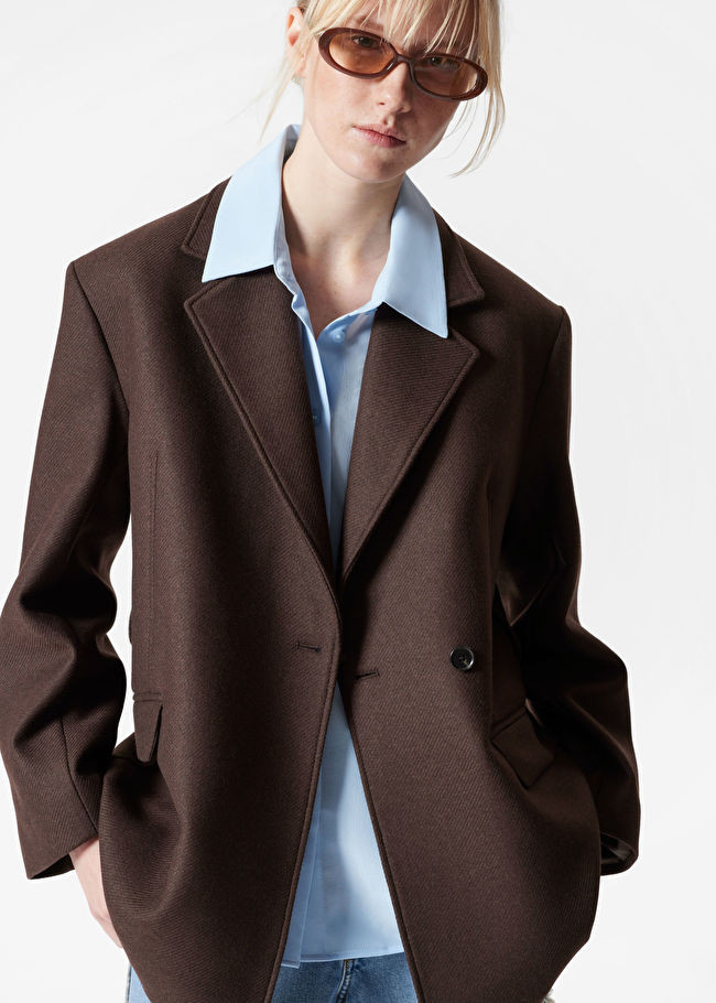 Tie-Belt Wool Blazer | & Other Stories - US